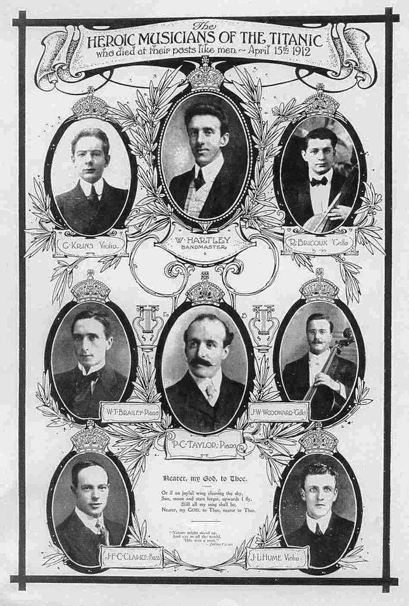 Hudobná kapela na Titanicu